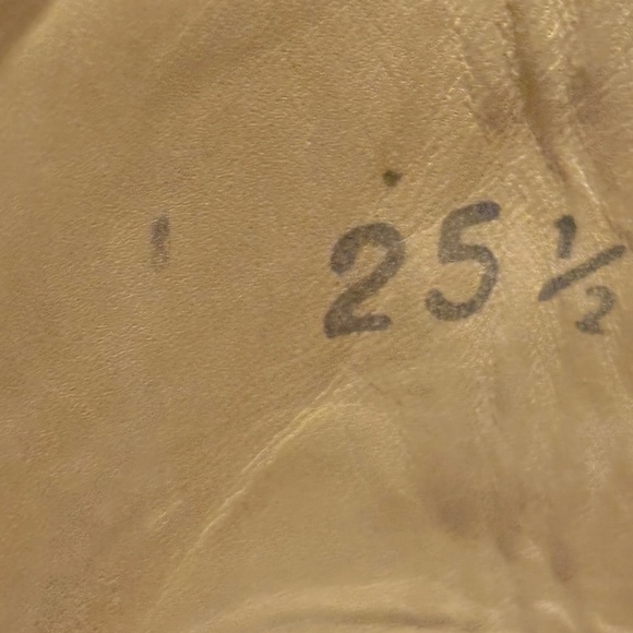 El Corral Western White Leather Bling Inlay boots - SZ 25.5 = 8.5 - Picture 16 of 17